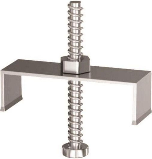 Στήριγμα για Φωτιστικά Eurolamp σε Ασημί Χρώμα 145-59249