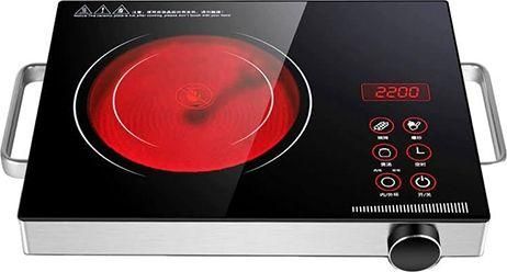 Boxiya BXY-3628 Επιτραπέζια Εστία Κεραμική Μονή Inox