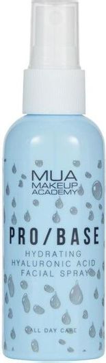 Primer Προσώπου MUA Pro Base σε Spray Hyaluronic Acid 70ml