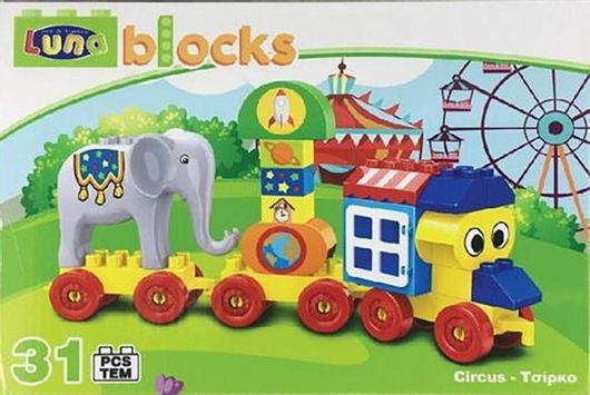 Τουβλάκια Circus για 3+ Ετών 31τμχ