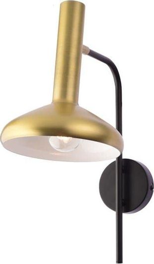 Φωτιστικό Τοίχου Aca Μοντέρνο με Ντουί E27 Μαύρο Χρώμα