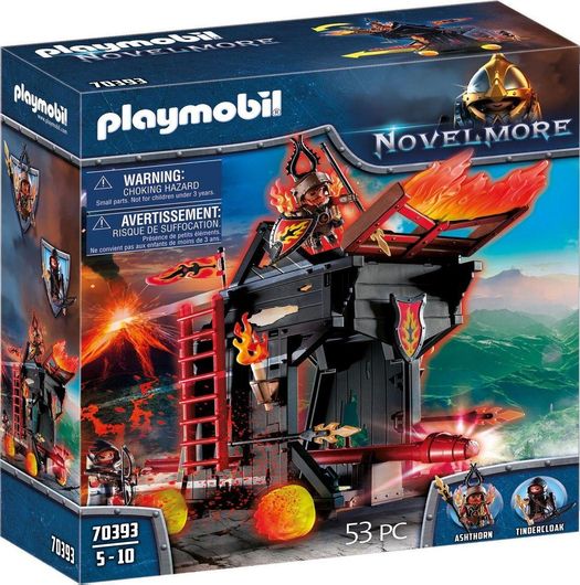 Playmobil Novelmore Knights Burnham Raiders Fire Ram για 5-10 ετών