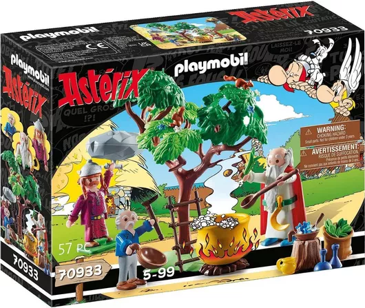 Playmobil Asterix Πανοραμίξ και Μαρμίτα με Μαγικό Ζωμό για 5+ Ετών #70933