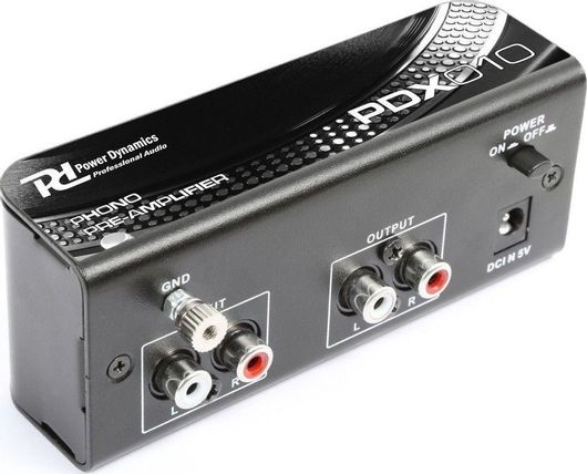 Προενισχυτής Phono Power Dynamics PDX010 Μαύρο