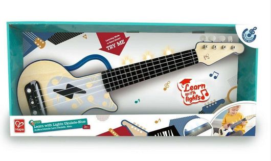 Γιουκαλίλι Hape Learn With Lights για 3+ Ετών