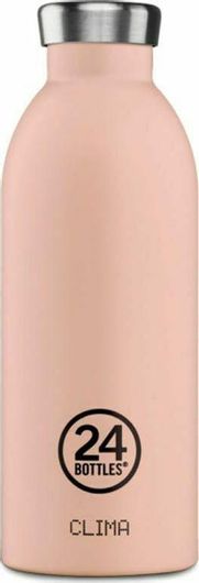 Θερμός Μπουκάλι 24Bottles Clima 0.50lt Dusty Pink