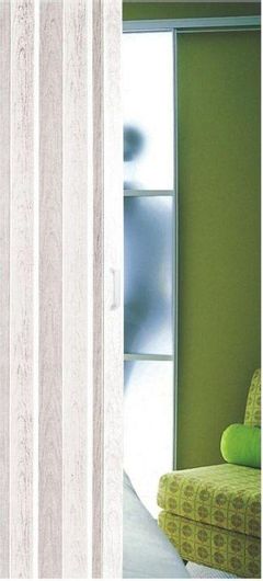 Πόρτα Inox Kiss DO300 PVC 91x220cm Χρώμα Λευκό του Πάγου
