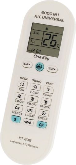 Τηλεχειριστήριο Kt-e08 Universal για Air Condition