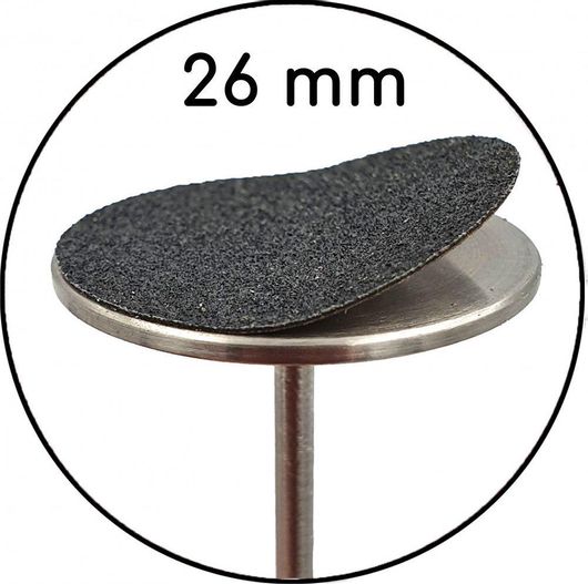 Ανταλλακτικά Pododisc 26mm Simple 120grit Σετ 50τμχ μίας Χρήσης
