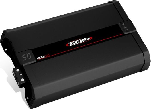 Ενισχυτής Αυτοκινήτου SounDigital SD8000.1D Evo 1 Καναλιού Κλάση D