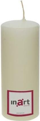 Κερί Inart Διακοσμητικό Εκρού 7x18cm