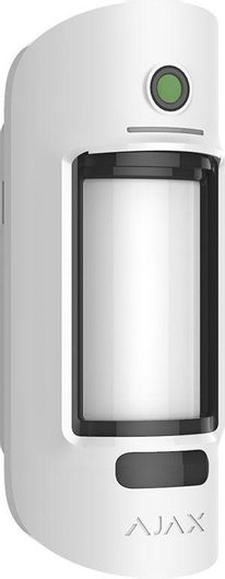 Αισθητήρας Κίνησης Ajax Systems MotionCam Outdoor PET Μπαταρίας με Εμβέλεια 15m Λευκό