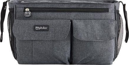 Τσαντάκι Καροτσιού Οργανωτής Bimbidreams Denim Γκρι