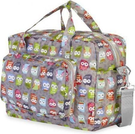 Τσάντα Αλλαξιέρα My Bags Owl Ώμου / Χειρός Πολύχρωμο