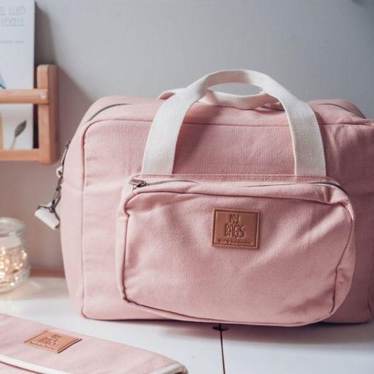 Τσάντα Αλλαξιέρα My Bags Happy Family Ώμου / Χειρός Ροζ