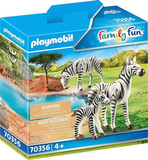 Playmobil Family Fun Zebras για 4 ετών