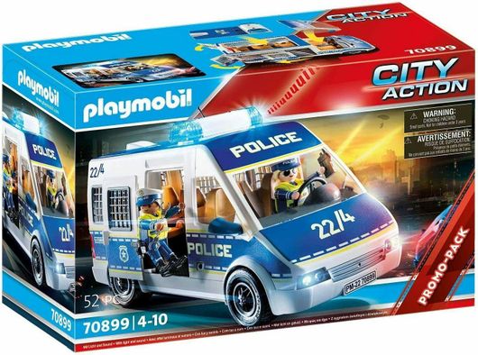 Playmobil City Action Αστυνομικό Λεωφορείο για 4-10 ετών