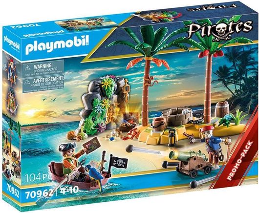 Playmobil Πειρατικό Νησί Θησαυρού για 4+ Ετών #70962