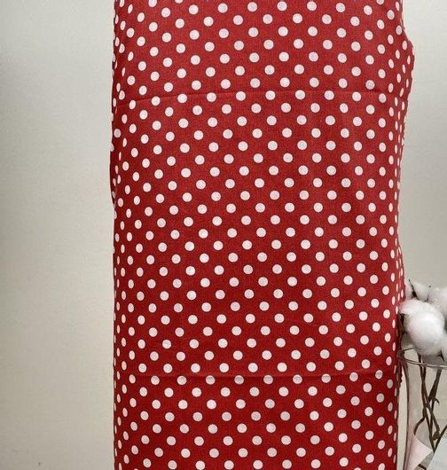 Μαξιλαροθήκες MayHome Primavera από Περκάλι Σετ 2τμχ με Φάσα 50x70cm Κόκκινο