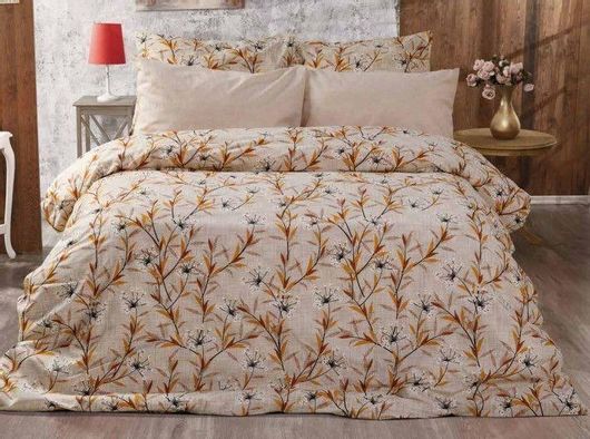 Μαξιλαροθήκες MayHome από Βαμβάκι & Πολυεστέρα Σετ 2τμχ 50x70cm Μπεζ