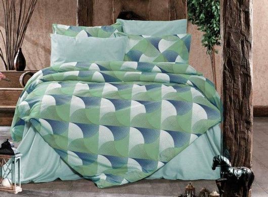 Μαξιλαροθήκες MayHome από Βαμβάκι & Πολυεστέρα Σετ 2τμχ με Φάσα 50x70cm Πράσινp