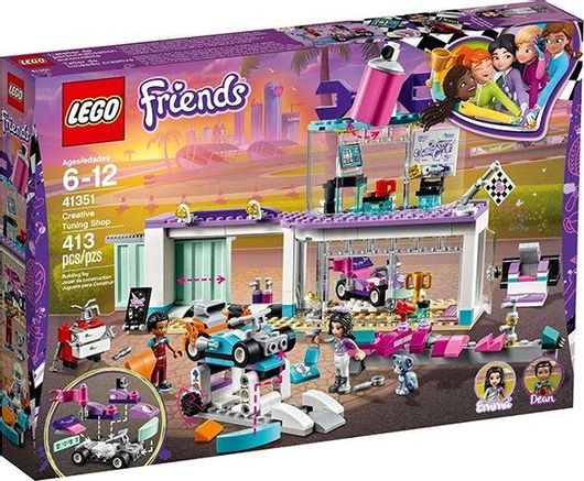 Lego Friends Creative Tuning Shop για 6 - 12 Eτών #41351