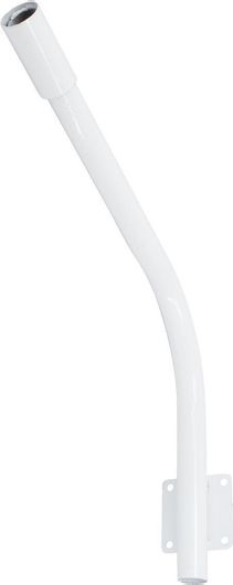 Βάση Φωτιστικού GloboStar® 90229 Μεταλλική Στήριξης Curved 62cm για Φωτιστικά Δρόμου Street Lights με Διάμετρο Βάσης Φ60mm