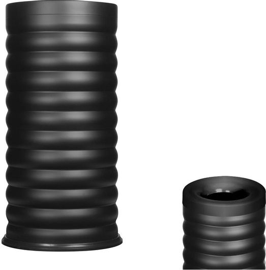 Κάδος Απορριμμάτων Μεταλλικός Stil Casa 40lt Μαύρο