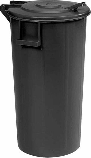 Κάδος Απορριμμάτων SSS Ho.Re.Ca Πλαστικός 100lt Μαύρος