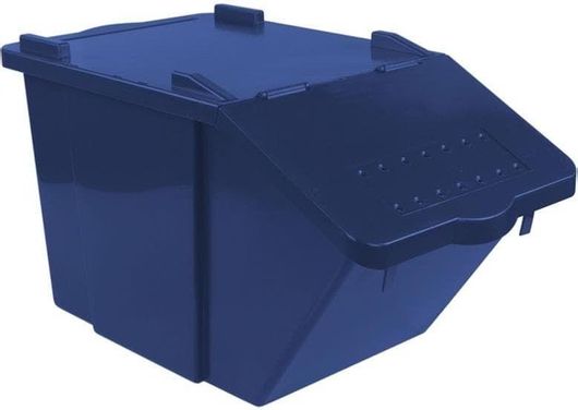 Κάδος Απορριμμάτων TTS Cleaning Πλαστικός 45lt Μπλε