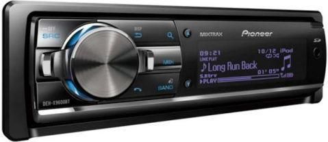 Ηχοσύστημα Αυτοκινήτου Pioneer DEH-X9600BT Universal 1DIN Bluetooth/USB/AUX με Αποσπώμενη Πρόσοψη