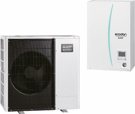 Αντλία Θερμότητας Mitsubishi Electric ERSC-VM2D / PUHZ-SHW140YHA 14kW Τριφασική 60°C Split