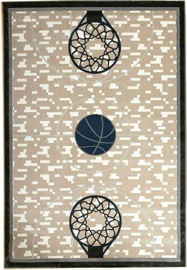Παιδικό Χαλί Ezzo A156 Μπάσκετ 133x190cm Πάχους 6mm