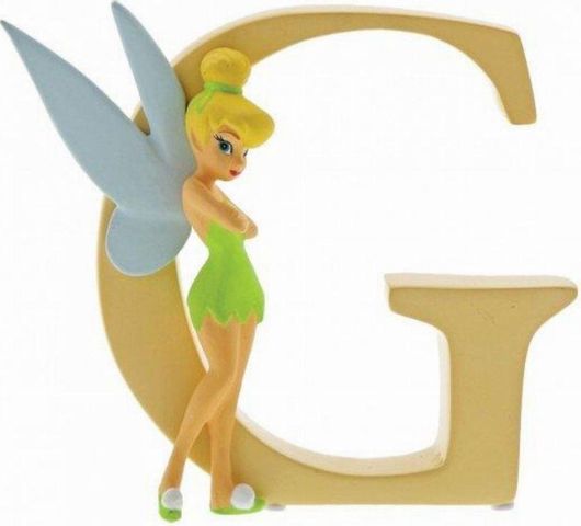 Φιγούρα Enesco Disney Tinker Bell Letter G 7cm 
