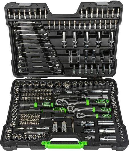 Καστάνια με Καρυδάκια JBM 540451\2" & 1\4" & 3\8" 216τμχ