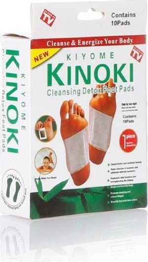 Επιθέματα Kiyome Kinoki Detox Foot Pads για Αποτοξίνωση 60τμχ