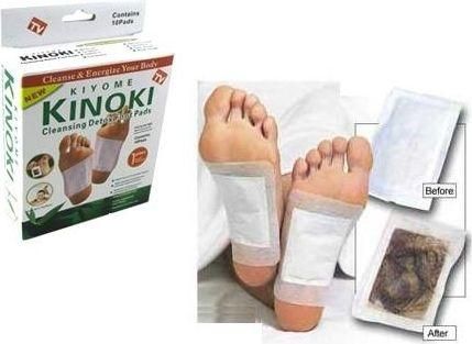 Επιθέματα Kiyome Kinoki Detox Foot Pads για Αποτοξίνωση 20τμχ