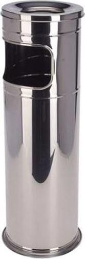 Μεταλλικός Κάδος Απορριμμάτων 20x20x60cm 20lt Inox