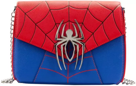 Παιδική Τσάντα Ώμου Loungefly Spider Man Μπλε