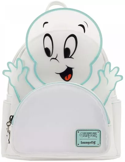 Παιδική Τσάντα Πλάτης Loungefly Casper Friendly Ghost 22.5x26.25x11.25cm Λευκό