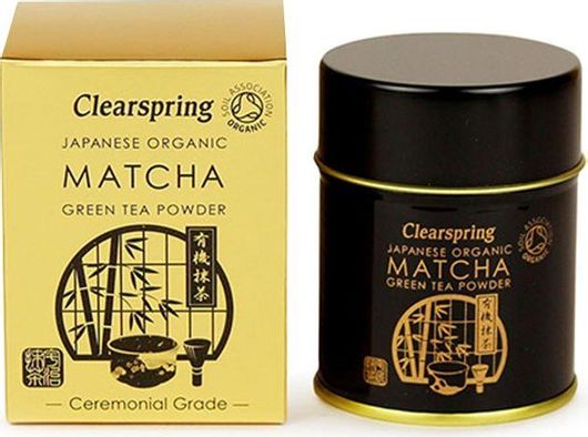 Ceremonial σε Σκόνη Χωρίς Ζάχαρη 30g Clearspring Βιολογικό Πράσινο Matcha Ceremonial σε Σκόνη Χωρίς Ζάχαρη 30g