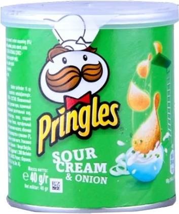 Chips Pringles Sour Cream & Onion 40gr