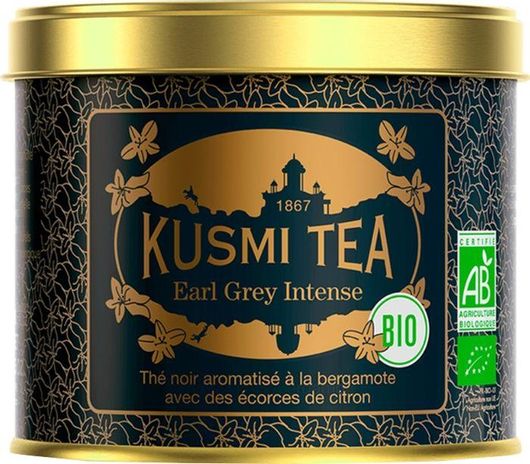 Βιολογικό Μαύρο Τσάι με Λεμόνι & Άρωμα Περγαμόντου Kusmi Tea Earl Grey Intense 100g