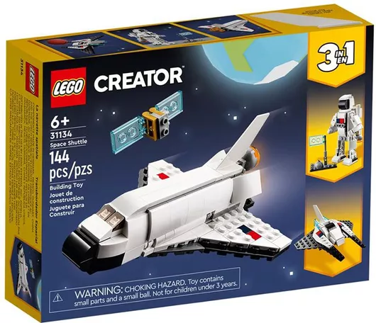 Lego Creator 3-in-1 Space Shuttle για 6+ Ετών #31134