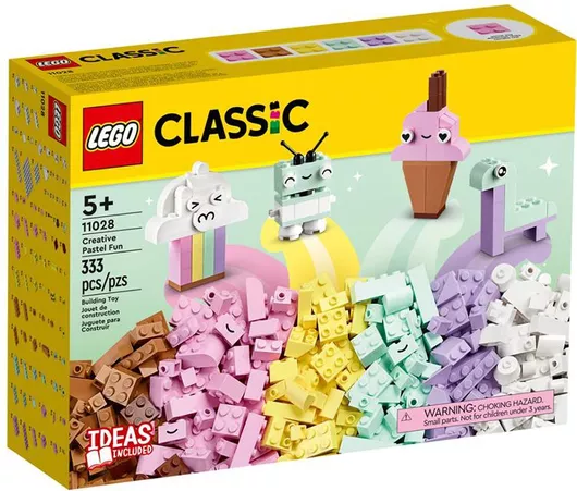 Lego Classic Creative Pastel Fun για 5+ Ετών #11028