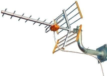 Κεραία Τηλεόρασης Mistral Magic Antenna Εξωτερική Πορτοκαλί