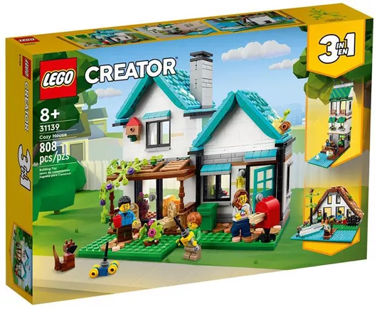 Lego Creator 3-in-1 Cozy House για 8+ Ετών #31139