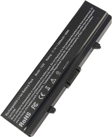 Μπαταρία Laptop - Battery for  Dell  0GW252 312-0625 312-0626 312-0633 312-0634 312-0763 312-0844 451-10478 451-10533 451-10534 J399N G555N 0F965N M911G X284G  (Κωδ.1-BAT0049(4.4Ah))