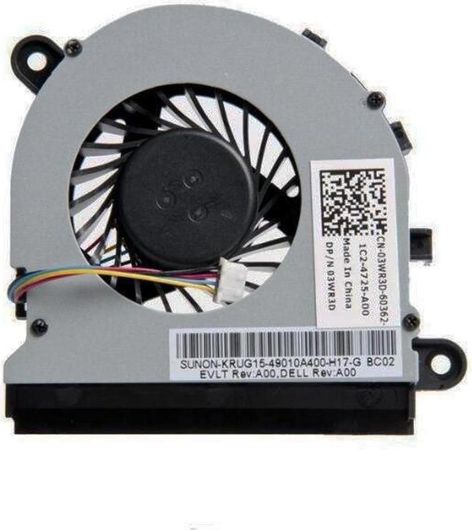 Ανεμιστηράκι Laptop - CPU Cooling Fan   Dell Latitude E5520 E5520M 03WR3D 3WR3D CN-03WR3D 03WR3D 3WR3D MF60120V1-C140-S99 4 PINs (Κωδ. 80018)