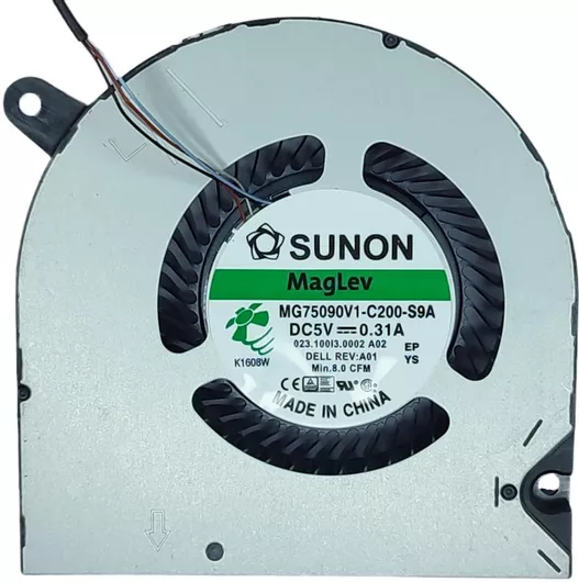 Ανεμιστηράκι Laptop - CPU Cooling Fan for DELL G5 SE 15 5500 5505 G3 3500 2020 023.100I3.0002 MG75090V1-C200-S9A F3DF0  0F3DF0 OEM (Κωδ. 80922)